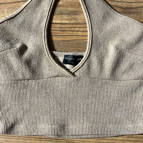White Fox Halter Top - Picture 3 of 8